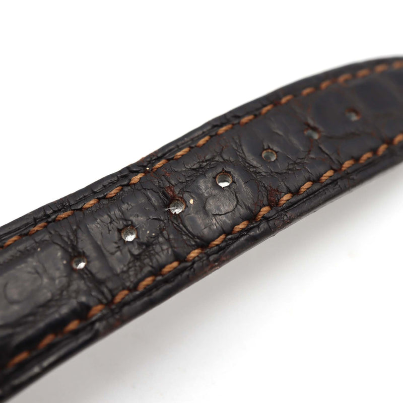 腕時計 稼働 SEIKO セイコー 6R15-01T0 メカニカル 自動巻き デイト 23石 メンズ シルバー色文字盤 ベルト尾錠社外品 25k355-7