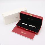 Cartier カルティエ ボールペン ラブ ツイスト式 シルバー系カラー 筆記用具 文房具 筆記確認済 箱・ケース有 25k627-30