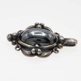 GEORG JENSEN ジョージジェンセン トップ 1989-2009 925 ヘマタイト ヘリテージコレクション 約9.3g アクセサリー H24426