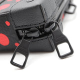 LOUIS VUITTON LV×YK ソフトトランク･ウォレット M81905 モノグラム・トリヨン 草間彌生 ブラック 23k188-2