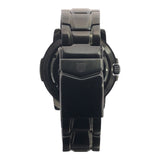 腕時計 稼働  LUMINOX ルミノックス F-117 NIGHTHAWK 3400 クォーツ ラックメタル ブラック色文字盤 ギャラ/コマ M4317