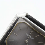 腕時計 稼働 CORUM コルム 手巻き メンズ ブラック色文字盤 M3895