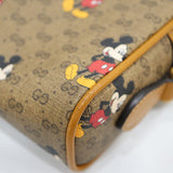 GUCCI グッチ ミッキー ショルダーバッグ 602536 GGスプリーム ディズニーコラボ バッグ ブラウン M3832