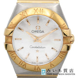 腕時計 稼働 OMEGA オメガ 123.20.24.60.05.001 795.1001 cal.1376 QZ コンステレーション SS/750 シェル文字盤 2026.6電池 ok1537