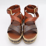 LOUIS VUITTON LV ルイヴィトン サンダル バウンダリー サイズ36 約23cm 靴 レディース k1261