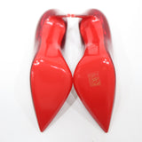 Christian Louboutin クリスチャンルブタン ヒール パンプス 37サイズ メタリック レッド レディース 靴 箱袋 H22882
