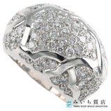 仕上済 CHANEL シャネル リング 10号 カメリア ドーム #50 7L1336 750 D 18.2g ジュエリー H17479