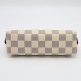 LOUIS VUITTON ルイヴィトン LV N60024 ポーチ ダミエ アズール ポシェット コスメティック ホワイト 保管袋・箱 J213