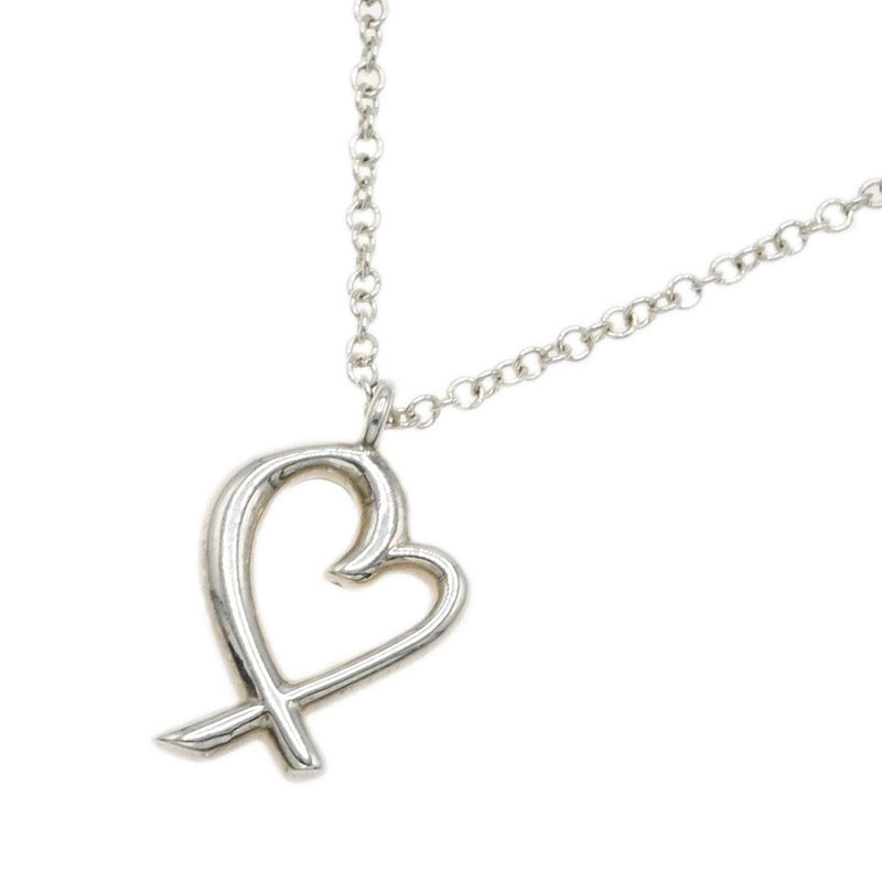 TIFFANY&Co. ティファニー ネックレス ラビングハート シルバー 925 約1.5g アクセサリー 箱袋 H20322