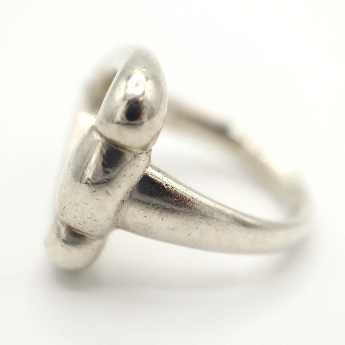 GUCCI グッチ リング ホースビット ハート 10.5号 シルバー 925 約8.7g