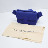 LOUIS VUITTON ルイヴィトン LV M58486 Sロック スリングバッグ トリヨンレザー ショルダーバッグ ブルー 袋有 25k99-1