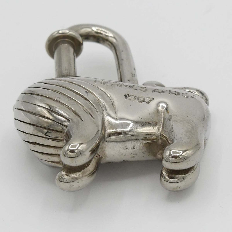 HERMES エルメス カデナ ライオン AFRICA 1997刻印 限定 L'Afrique 約28.4g アクセサリー H18951
