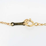 仕上げ済 TIFFANY＆Co. ティファニー ビーン ネックレス 750 ゴールド 約2.9g アクセサリー ペンダント レディース H18995