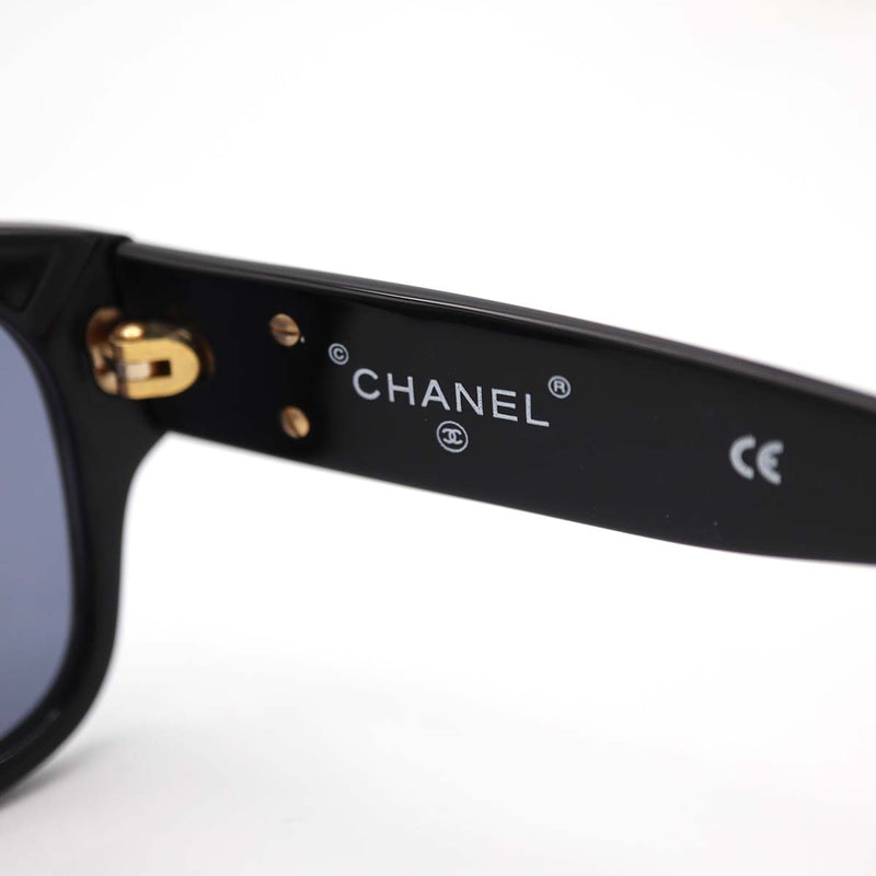 CHANEL シャネル サングラス ココマーク 02462 94305 ブラック 度無し ケース有 H19792