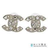 CHANEL シャネル ピアス ココマーク ラインストーン P25 アクセサリー レディース 箱有 25k1060-1