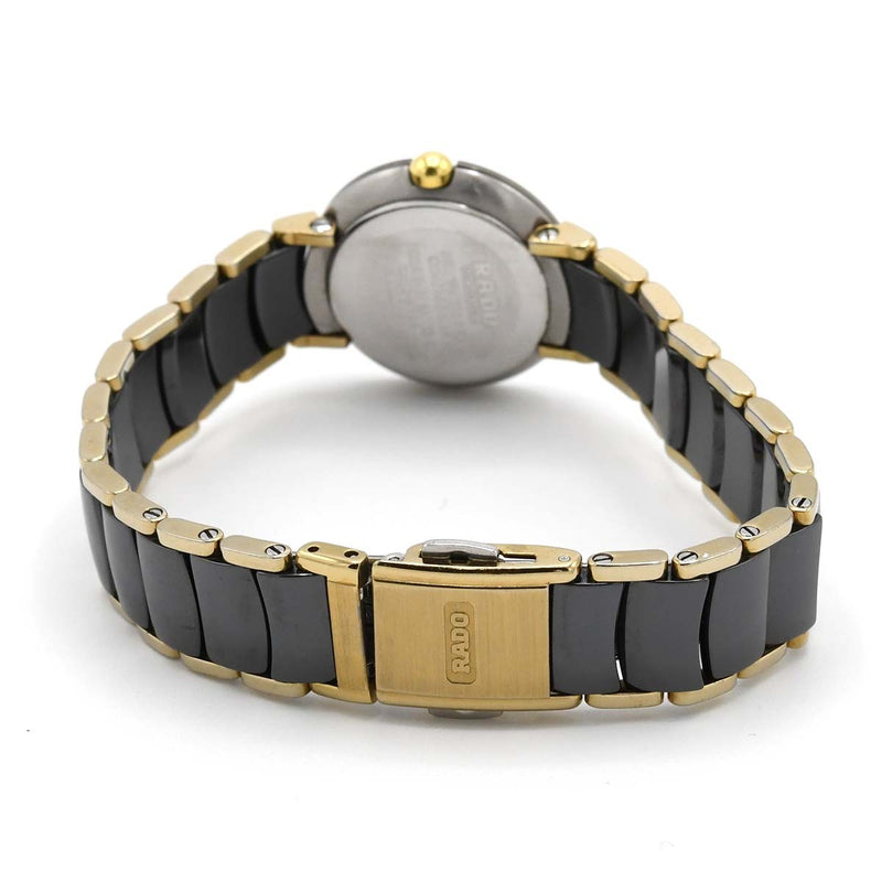 ok1274 稼働 腕時計 RADO ラドー ダイアスター 204.0302.3 クォーツ 黒色文字盤 2025.8 電池交換済 ok1274