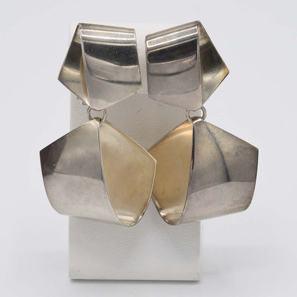 GEORG JENSEN ジョージジェンセン イヤリング 206 シルバー 925 約23.3g アクセサリー 袋箱 ok1344