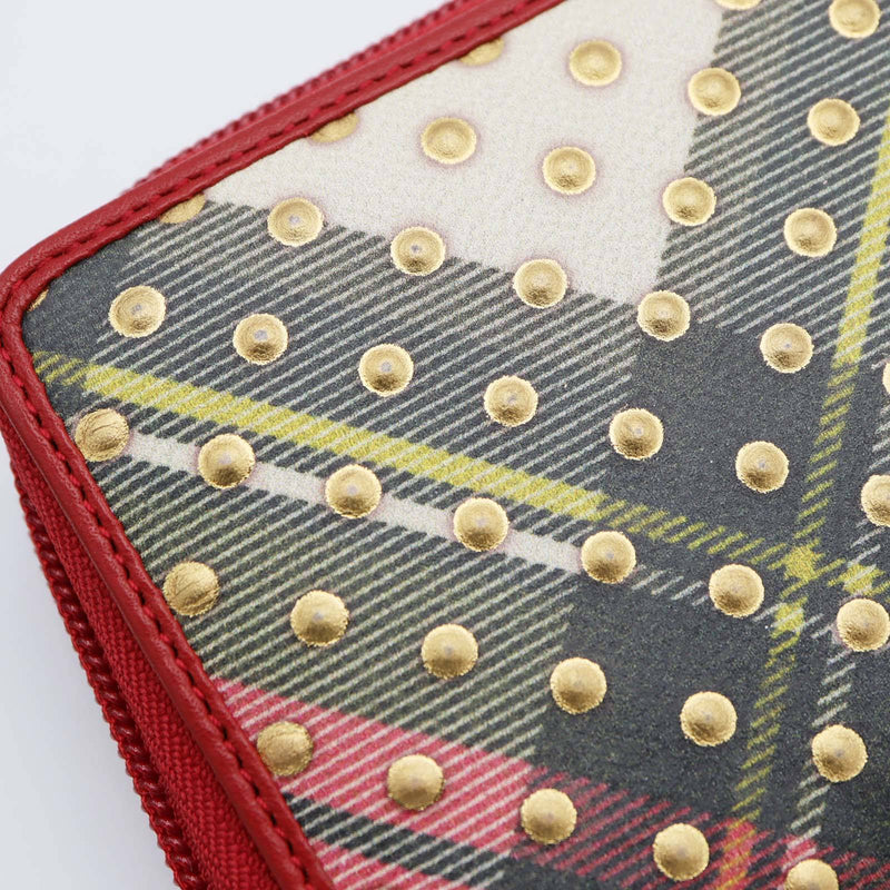 Vivienne Westwood ヴィヴィアンウエストウッド 財布 TARTAN DOTS ラウンドジップ チェック柄 小物 箱有 H19812