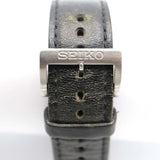 稼働 腕時計 SEIKO セイコー 6A32-00E0 パーペチュアルカレンダー 100M クォーツ 黒色文字盤 eco1499