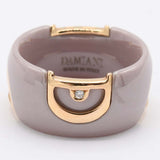 DAMIANI ダミアーニ リング 指輪 Dアイコン 750 約8.6g 約12号 レディース アクセサリー ◆26k425-6