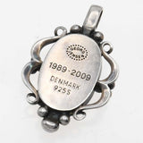 GEORG JENSEN ジョージジェンセン トップ 1989-2009 925 ヘマタイト ヘリテージコレクション 約9.3g アクセサリー H24426