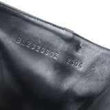 HERMES エルメス ブーツ 361/2 約23.5cm オマージュ ブラック レザー 靴 H21663