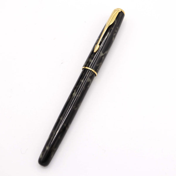 PARKER パーカー SONNET ソネット ペン先18k-750 マーブル グレー系 筆記用具 文具 eco50