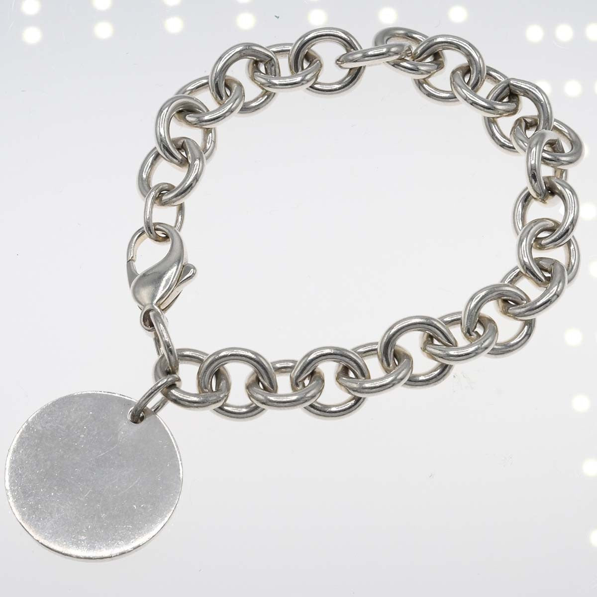 TIFFANY&Co. ティファニー ブレスレット リターントゥ 925 約37.4g 箱