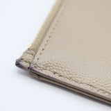 Yves Saint Laurent YSL イヴサンローラン フラグメントケース カードケース ロゴ ベージュ レディース H22140