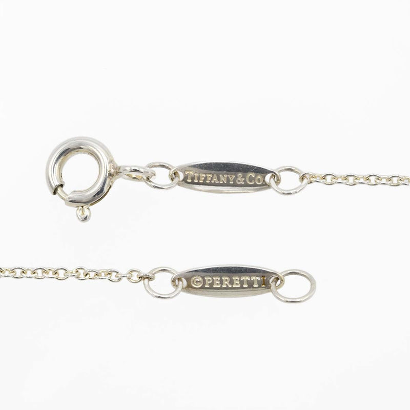 Tiffany & Co. ティファニー バイザヤード ネックレス 約1.7g シルバー 925 青石 アクセサリー レディース 袋あり H6937