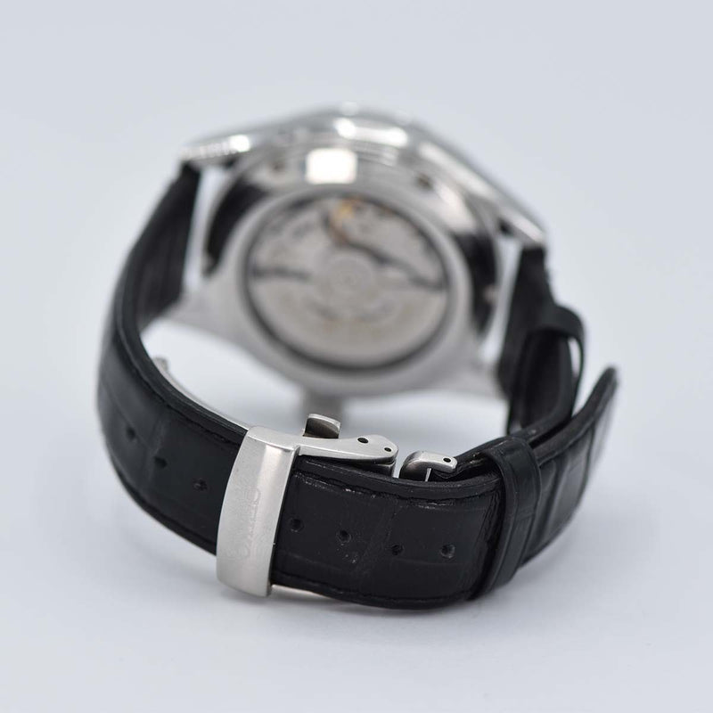 腕時計 稼働 SEIKO セイコー プレサージュ 6R27-00L0 自動巻き メンズ 白色文字盤 H9566