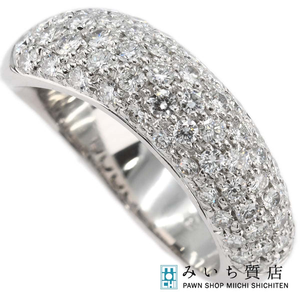 仕上済 CHAUMET ショーメ ヴェニス リング 13.5号 750 D1.10 約9.2g ジュエリー H18725