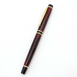 未使用 PILOT パイロット 万年筆 ペン先14k-585刻印 FG-IMK-BRF グランセ 赤 マーブル 筆記用具 文具 H3492