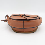 LOEWE ロエベ ゲートバッグミニ ウエストバッグ レザー バッグ 鞄 ブラウン レディース 保管袋 mo424