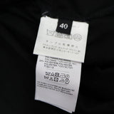 DOLCE&GABBANA ドルチェ&ガッバーナ ドルガバ スパンコール バラ 薔薇 半袖 Tシャツ レディース サイズ40 ブラック 25k167-77