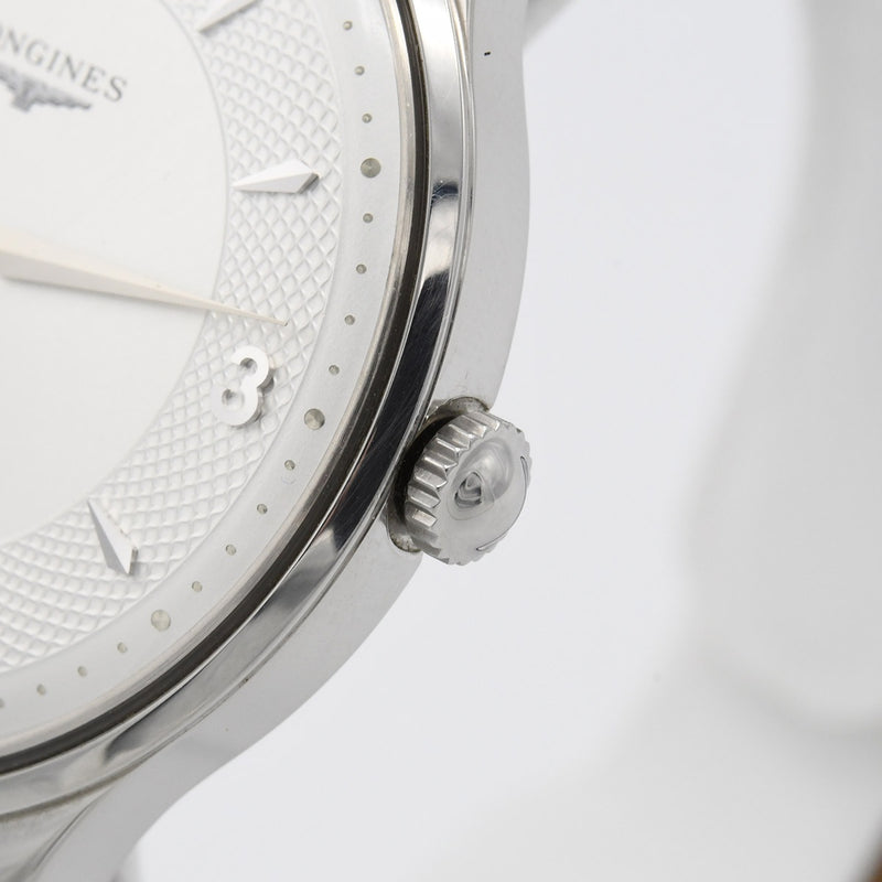稼働 腕時計 LONGINES ロンジン L.4.685.4 28854297 スモセコ 自動巻き シルバー色文字盤 未記入保証書有 H20271
