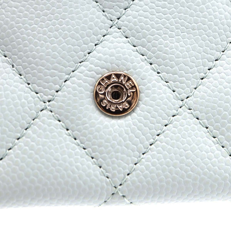 CHANEL シャネル クラシック スモール フラップ ウォレット 財布 キャビアスキン  箱・保証書あり H20759