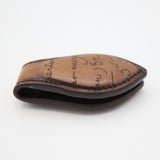 BERLUTI ベルルッティ マネークリップ カリグラフィ レザー ブラウン系 保管袋・箱 26s144-1