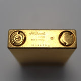 着火未確認 S.T.Dupont デュポン LINE2 ライター ライン2 ゴールド色 喫煙具 24k164-1