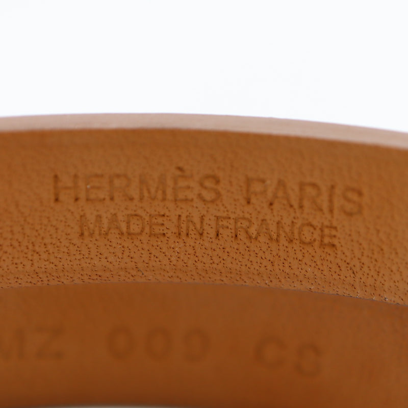 HERMES エルメス ミニ・ケリー ドゥブルトゥール ケリーブレス T2 U刻印 ホワイト ゴールドカラー アクセサリー 箱袋有 M3955