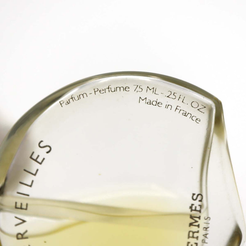HERMES エルメス パフュームボトル ネックレス 香水 パルファム デ メルヴェイユ 7.5ml 総重量94.6g yo1354