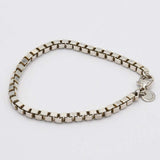 TIFFANY&Co. ティファニー ブレスレット ベネチアン 腕回り 約17cm 925 約13.5g アクセサリー yo1205