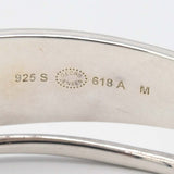GEORG JENSEN ジョージジェンセン バングル SV925 618A M 約33.7g アクセサリー 箱 H23467