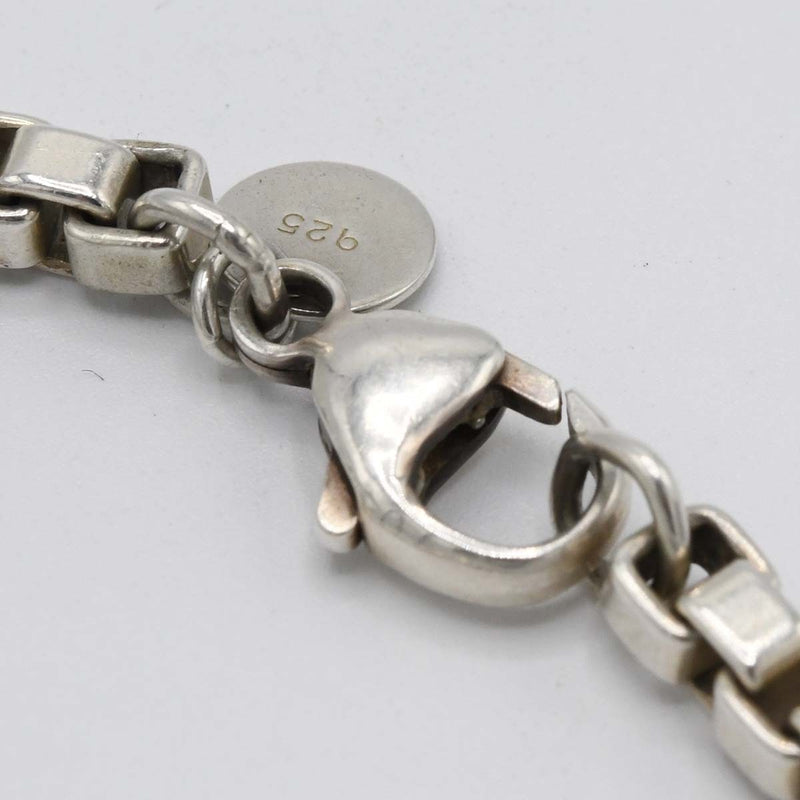 TIFFANY&Co. ティファニー ベネチアン ブレスレット 18cm シルバー 925 約15.5ｇアクセサリー H19659