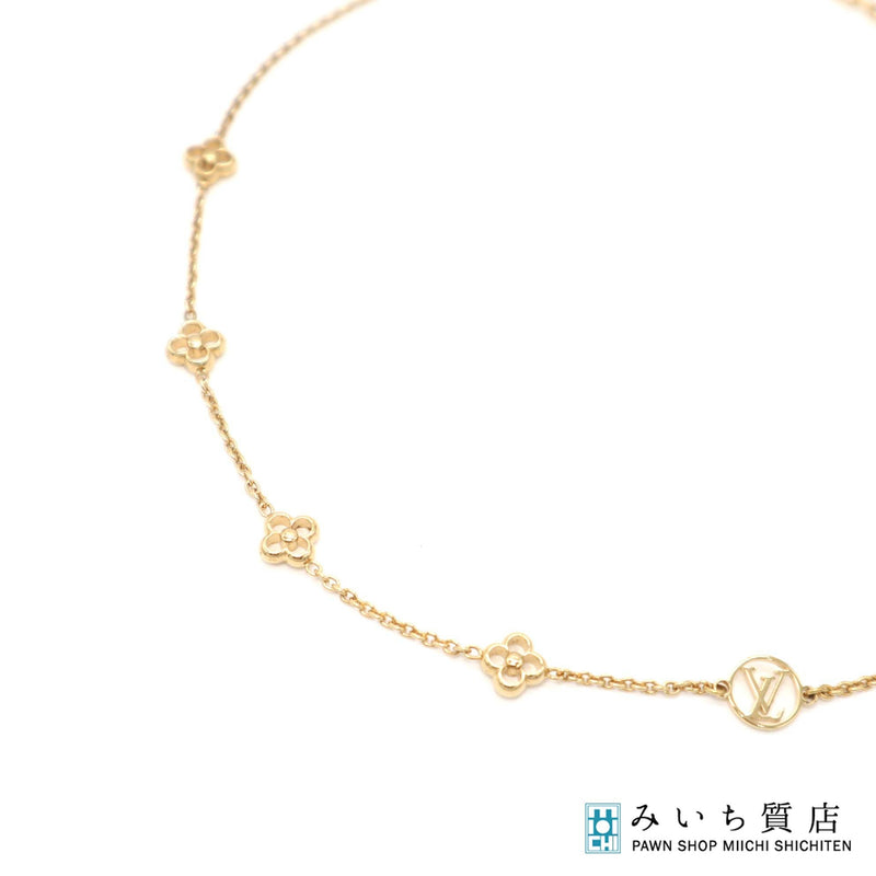 LOUIS VUITTON ルイヴィトン M68125 フラワーフル ネックレス 重量約6.6g アクセサリー H7052