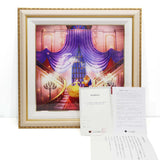 絵画 JOEL PAYNE ジョエル・ぺイネ 美女と野獣 LET'S DANCE Disney ディズニー アールビバン 保証書 25s275-1