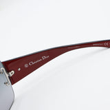 Christian Dior ディオール サングラス DIOR LADY LADY3MGUO1A2BHL 度なし 眼鏡 メガネ ブラック×レッド系 レディース 25k1116-1