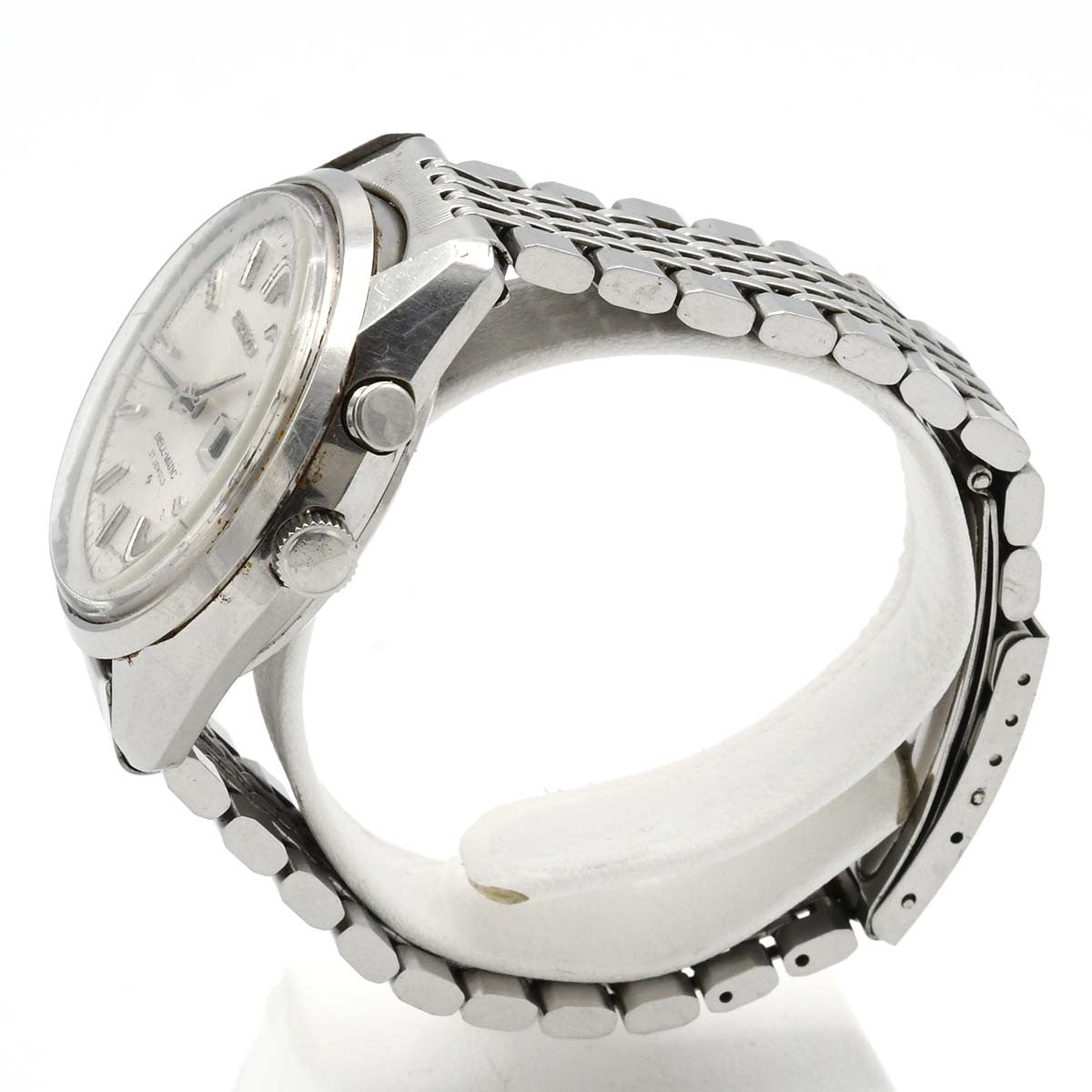 【稼働/新品ベルト】SEIKO セイコー 27石 ベルマチック 自動巻き 腕時計 稼働/新品ベルト】SEIKO セイコー 27石 ベルマチック 自動巻き