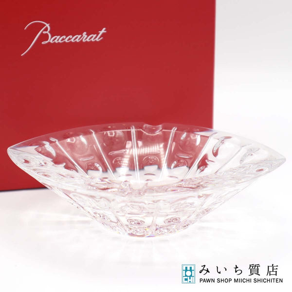 Baccarat バカラ 灰皿 エキノックス アッシュトレイ クリスタル 箱有 M4042