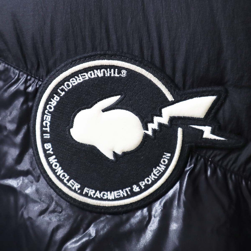 MONCLER モンクレール ダウンジャケット ピカチュウ サイズ2 F209U1B50510 539YK ブラック アウター 24s252-1